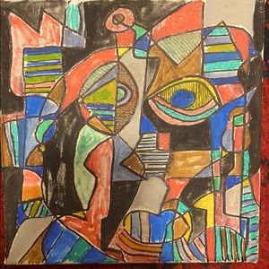 Original abstract painting